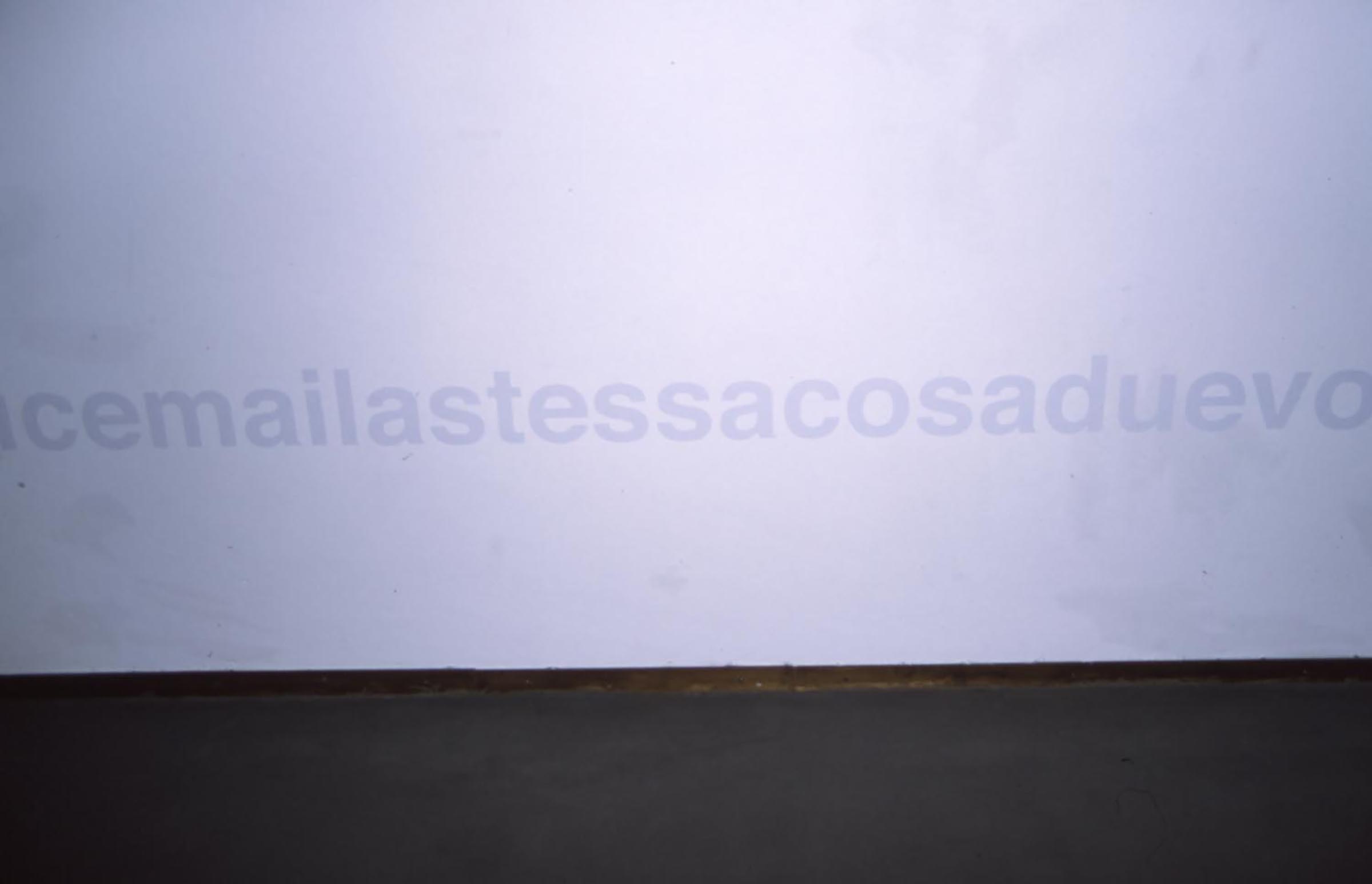 Liam Gillick, Lamp Factory, 2003 (detail)